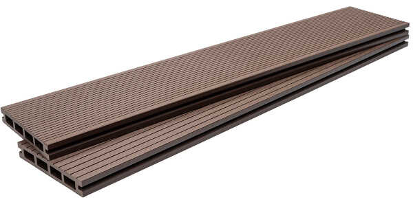 Τάβλα Deck WPC 2,3x14x360cm DARK BROWN
